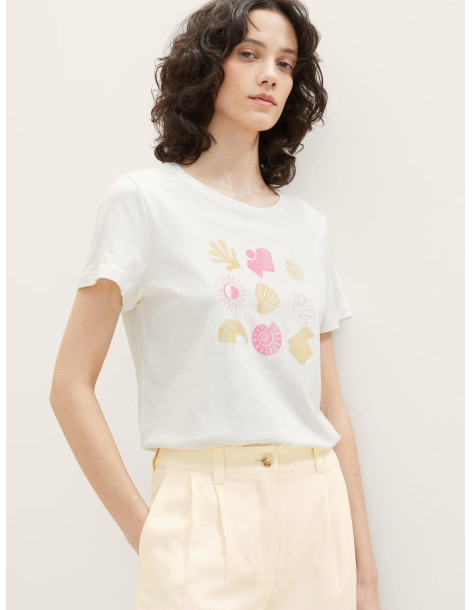 TOM TAILOR T-shirt with a photo print 1035378-10315