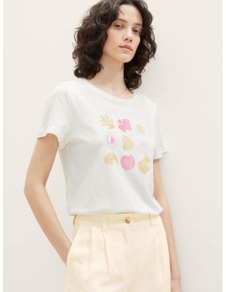 TOM TAILOR T-shirt with a photo print 1035378-10315