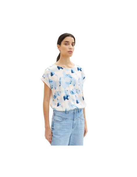 TOM TAILOR T-shirt made of jersey with a print 1036773-32135