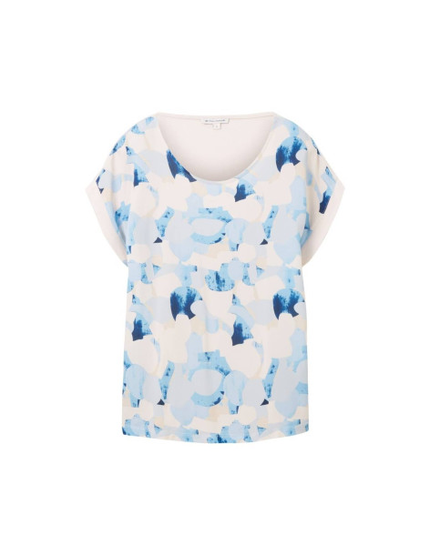 TOM TAILOR T-shirt made of jersey with a print 1036773-32135 2