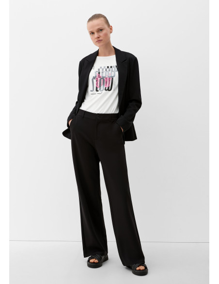 S.OLIVER T-shirt with a front print 2130697-02DO | BON FASHION