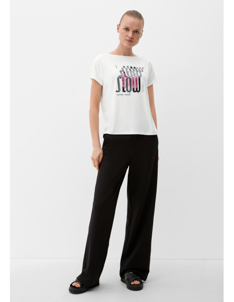 S.OLIVER T-shirt with a front print 2130697-02DO | BON FASHION