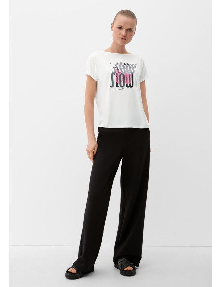 S.OLIVER T-shirt with a front print 2130697-02DO | BON FASHION