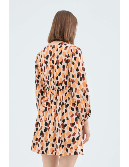 COMPANIA FANTASTICA dress with polka dot print 33C/11055 | BON FASHION