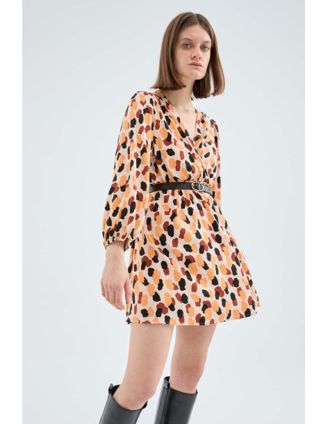 COMPANIA FANTASTICA  dress with polka dot print 33C/11055 2