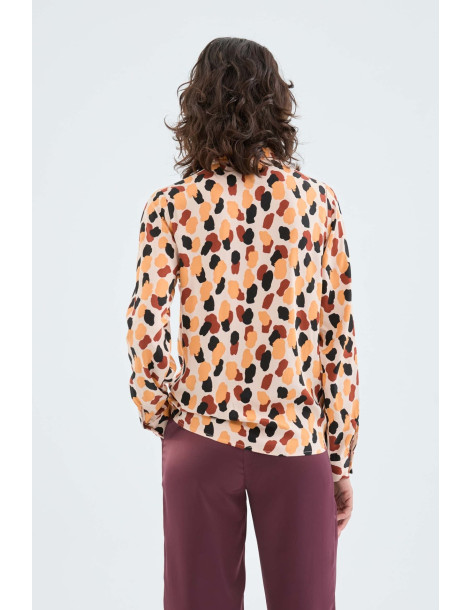 COMPANIA FANTASTICA shirt with polka dot print 33C/11076 | BON FASHION