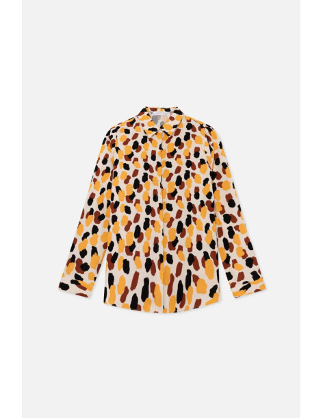 COMPANIA FANTASTICA shirt with polka dot print 33C/11076 | BON FASHION