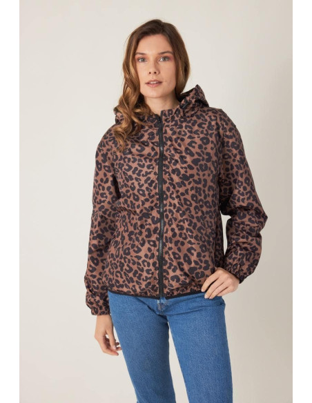 ESCADELLE REVERSIBLE PARKA 3190-LEOPARD