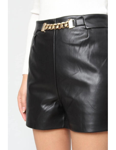 BON FASHION SHORTS S3823-BLACK | BON FASHION