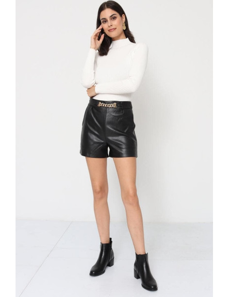 BON FASHION SHORTS S3823-BLACK