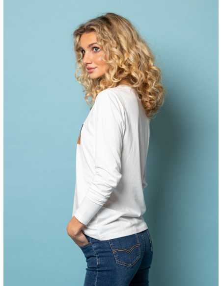 HEAVY TOOLS CLAU 23557-ECRU | BON FASHION