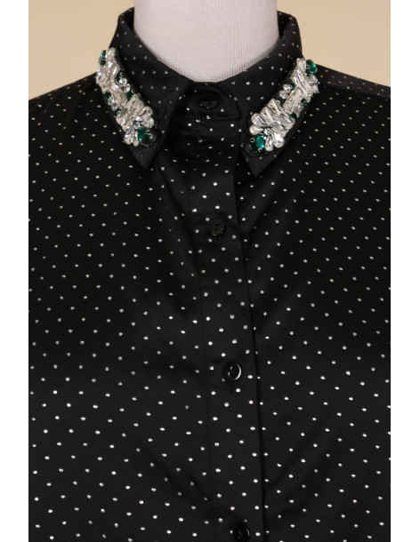 BON FASHION SHIRT 12122-BLACK 2
