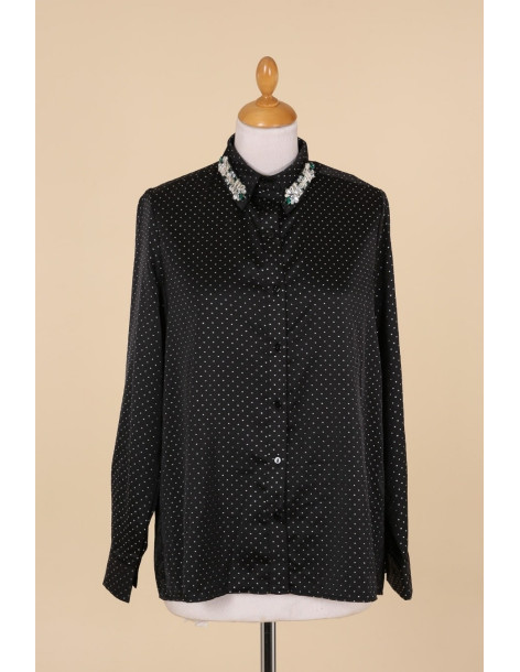 BON FASHION SHIRT 12122-BLACK
