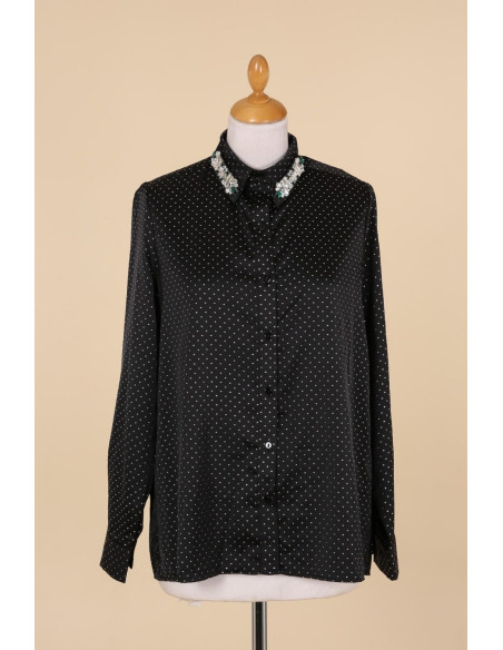 BON FASHION SHIRT 12122-BLACK
