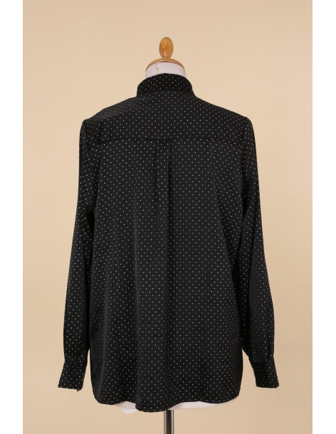 BON FASHION SHIRT 12122-BLACK | BON FASHION