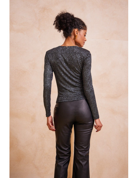 ENZZO Μπλούζα Scarlette 232340-SILVER | BON FASHION