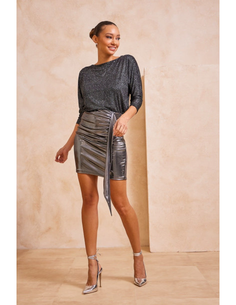 ENZZO Μπλούζα Lauren 232364-SILVER