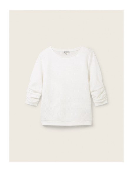 TOM TAILOR Textured μπλούζα 1039979-10332