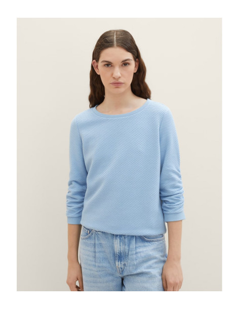 TOM TAILOR Textured μπλούζα 1039979-11139