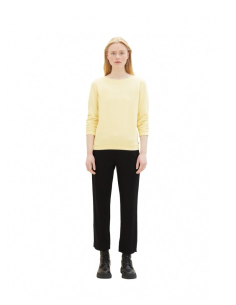 TOM TAILOR Textured μπλούζα 1039979- 34585| BON FASHION