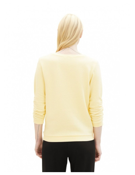 TOM TAILOR Textured μπλούζα 1039979- 34585| BON FASHION