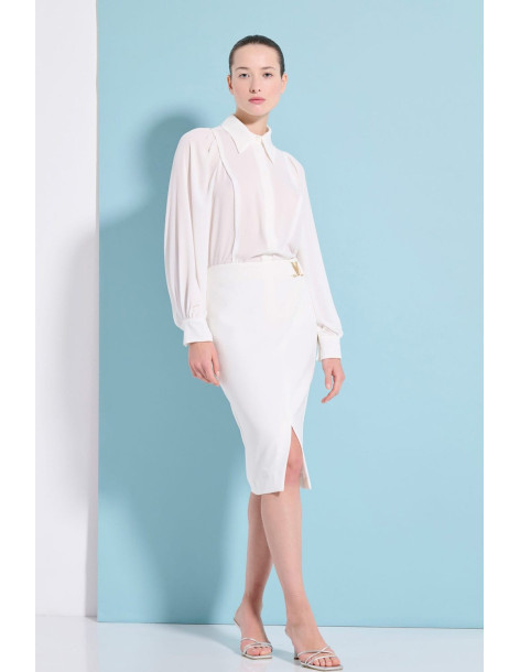 MATIS ΜΙΝΤΙ ΦΟΥΣΤΑ 3124301-OFF WHITE | BON FASHION