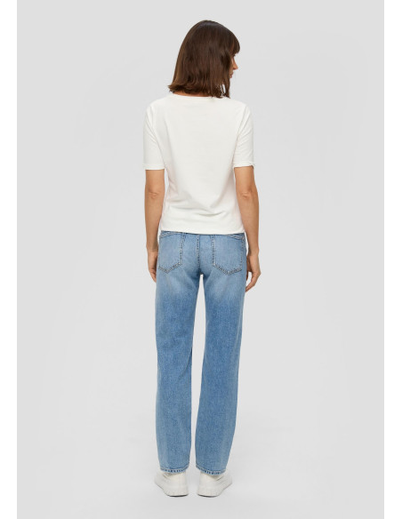 S.OLIVER T-shirt with a front print 2144441-02D3 | BON FASHION