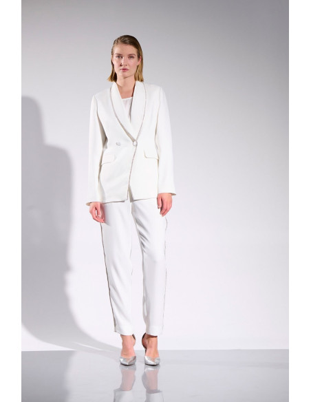 MATIS ΠΑΝΤΕΛΟΝΙ 3124452-OFF WHITE | BON FASHION