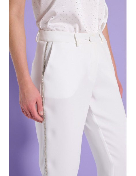 MATIS ΠΑΝΤΕΛΟΝΙ 3124452-OFF WHITE | BON FASHION