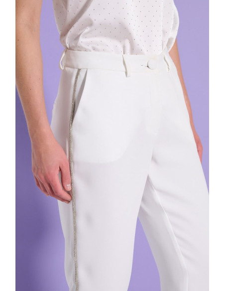 MATIS ΠΑΝΤΕΛΟΝΙ 3124452-OFF WHITE | BON FASHION
