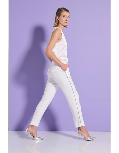 MATIS ΠΑΝΤΕΛΟΝΙ 3124452-OFF WHITE