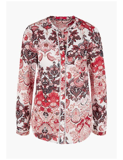 Πουκάμισο batik S.OLIVER 2041448-02A0 2