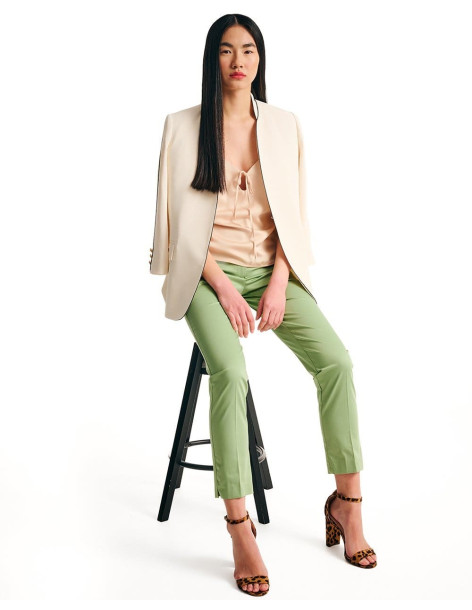 FOREL Παντελόνι cigarette 078.20.01.046-ΛΑΔΙ | BON FASHION