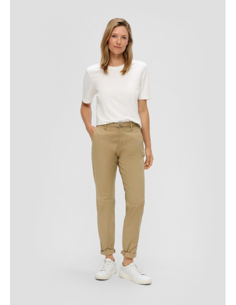 S.OLIVER Regular fit: chinos with a belt 2145749-8238