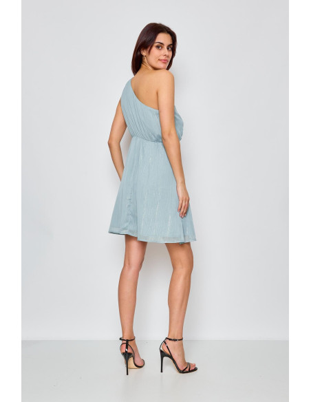 LOVIE & CO SHORT DRESS 4348D-CIEL | BON FASHION