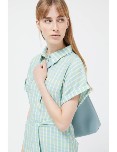 COMPANIA FANTASTICA Green midi dress 42C/11204 | BON FASHION