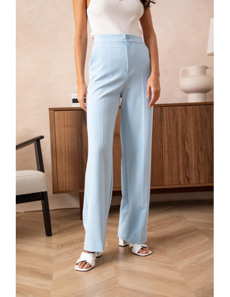 BON FASHION TROUSER 2228B-SKY BLUE | BON FASHION