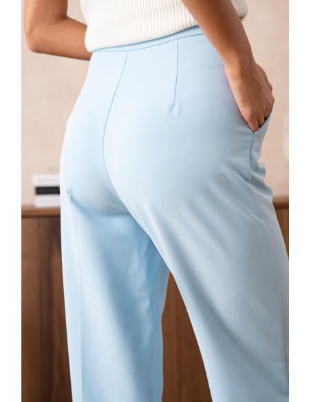 BON FASHION TROUSER 2228B-SKY BLUE | BON FASHION