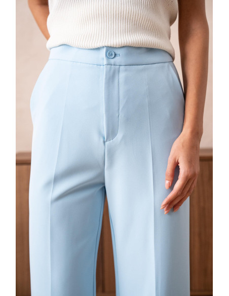 BON FASHION TROUSER 2228B-SKY BLUE | BON FASHION