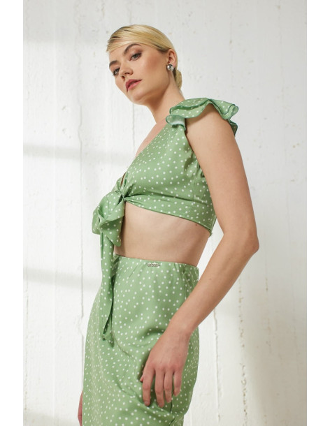 ENZZO Μπλούζα Cecilia 241337-ALOE | BON FASHION