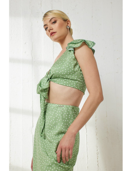 ENZZO Μπλούζα Cecilia 241337-ALOE | BON FASHION