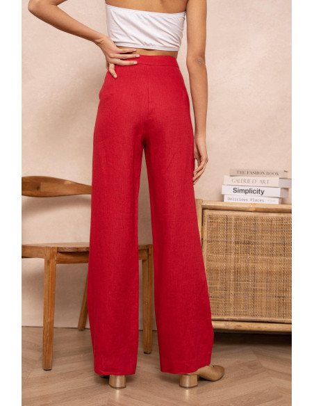 BON FASHION TROUSER P2419-RED | BON FASHION