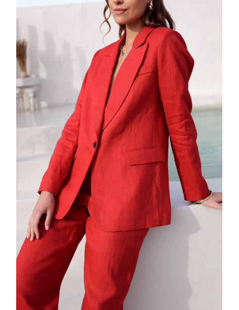 BON FASHION JACKET V2419-RED 2