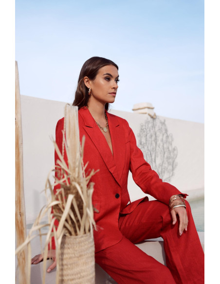 BON FASHION JACKET V2419-RED | BON FASHION