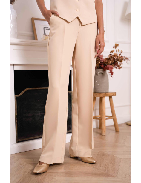 BON FASHION TROUSER 2228B-BEIGE