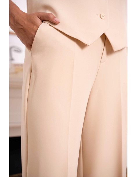 BON FASHION TROUSER 2228B-BEIGE | BON FASHION