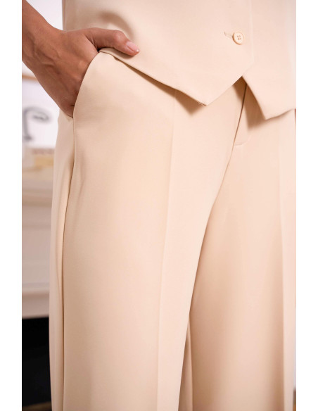 BON FASHION TROUSER 2228B-BEIGE | BON FASHION