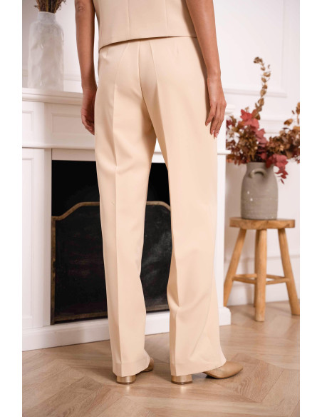 BON FASHION TROUSER 2228B-BEIGE | BON FASHION