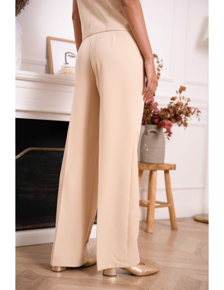 BON FASHION TROUSER 2228B-BEIGE | BON FASHION