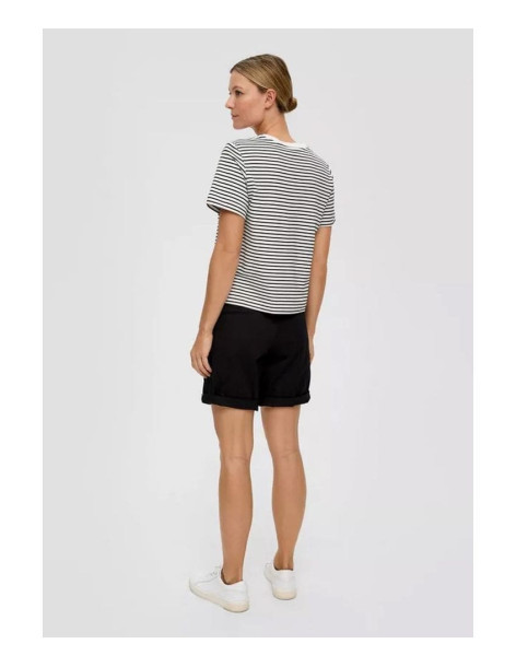 S.OLIVER Regular fit: Stretch cotton shorts 2142741-9999 | BON FASHION
